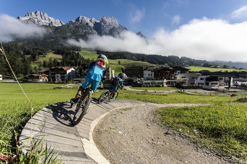 Appartementhaus Salzmann Leogang Exterior foto